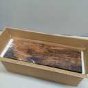 upsimples Floating Shelves for Wall, Wall Shelves for Decor Storage Set of 6, Wall Mounted Wood Shelf for Bedroom, Living Room, Bathroom, Kitchen, Picture Ledge Shelf, Brown (15.7in)