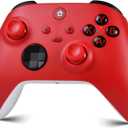 Wireless Controller for Xbox One, Xbox Series X/S, Xbox One X/S, PC, with Dual Vibration/6-Axis Motion Control/3.5mm Audio Jack/Multi Touch Pad/Programming with TURBO Macro Function Red