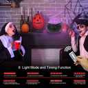 Halloween Bubbling Cauldron Decor Halloween Decorations Indoor Outdoor Witches Cauldron Lights Hocus Pocus Candy Bucket Decoration for Home Kitchen Room Table Fireplaces Decoration