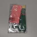 Minamzee 1:12 Dollhouse Camping Bed Tent, Mini Green Cloth Tent with Carpet, Miniature Outdoor Furniture Accessories for Bedroom,Patio and Garden for Teens & Adults