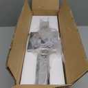 SineRise LED Modern Bathroom Vanity Light Fixtures (16-Inch, 3000K/4000K/6000K, Dimmable), Chrome Modern Acrylic Bathroom Wall Lighting Fixtures Over Mirror