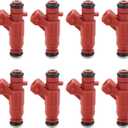 JDMON 8PCS Compatible with Fuel Injectors Mercedes-Benz C55 CL55 CLK55 E55 G55 S55 SLK55 AMG 2001-2010 Replacement for FJ904 85212204 1130780349 1130780023 113078002380 5.5L V8