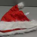 Doiurcs Santa Hat - Extra Large Plush Fur Christmas Xmas New Year Festive Holiday Party Supply Classic Santa Claus Hat
