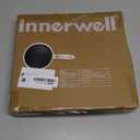 Innerwell Stainless Steel Crepe Pan - 10 Inch Nonstick Crepe Pan, Stainless Steel Honeycomb Coating Pancake Pan, Non Stick Flat Skillet Tawa Dosa Tortilla Griddle Pan, Induction Compatible, PFOA Free (Silver)