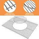 64815 Spirit Grill Grate for Weber Replacement Parts GBS for Weber GS4 Spirit II & I 200 SER E210 S210 E215 E220 S220 S-215 for Weber Spirit 2 Grates Parts 7637 67022 69800 69799 63832 Stainless Steel