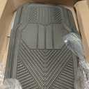 Auxko All Weather Floor Mats Fits for Honda CR-V 2023 2024 2025 2026 (Include Hybrid) TPE Rubber Liners Accessory for Honda CRV 2023 2024 2025 2026 Odorless Anti-Slip Mats Black