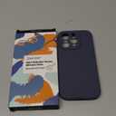 LOVE 3000 Designed for iPhone 15 Pro Case, Premium Silicone with [Soft Anti-Scratch Microfiber Lining] Shockproof Protective Phone Case for Men Women Girls 6.1", Navy Blue