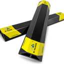 ROBLOCK 18'' Heavy Duty Car Stoppers for Garage, Parking Aid Gadgets Protects Car and Garage Walls, Parking Stopper Easy to Install, 2 PCS