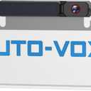 AUTO-VOX Single Solar Wireless Backup Camera: 2-Min Installation, HD 1080P, 5000mAh Battery, for Solar 1 Plus& SL16 &3Aplus for Dual Split Screen, Get Clear Front and Rear View