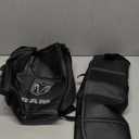 PLASTICOLOR 008628R25 RAM 3-Piece Deluxe Sideless Seat Cover - Gray Logo - 1 Ea, Black