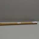 24 INCH Ceiling Fan Downrod With Extended Wires,1 inch Outside Diameter, Extension Rod Only Ceiling Fans Compatible, Not Threaded(Black)