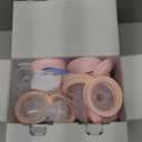 NCVI Electric Breast Pump 8782, Portable Hospital-Grade Double Pump with 4 Modes & 9 Levels, Anti-Backflow, Rechargeable Quiet Breastfeeding Pump for Efficient Comfortable Use at Home, Work or Travel (2200mAh, Pink)