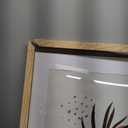 20x28 Picture Frame Set of 2, Natural Oak Wood Style - Display 16x24 Picture with Mat or 20 x 28 Poster without Mat, Wall Mounting Horizontal and Vertical