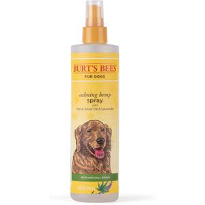Burt's Bees for Pets Calming Spray with Hemp, 99.7% Natural Origin Formulas, Spray for Calming Dogs, Dog Anxiety Relief Spray, Calming Care for Dogs 10oz