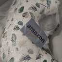 Momcozy Innovative Safety Guard Nursing Pillow for Breastfeeding- Wider Feeding Pillows for More Support for Mom & Baby- Easier Nursing & Hand Free- Fit for All, Removable Cotton Cover (Snug Spring)