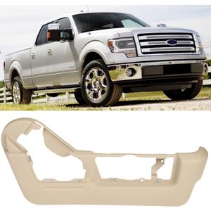 Moonlinks Compatible with Ford F150 2009-2014/ Lincoln Mark LT Truck 2010-2014 Seat Trim Panel Bezel Cover, Beige Right Passenger Power Seat Bottom Track Trim Panel Cover Replace for 9L3Z-1562186-HA Moonlinks Compatible with Ford F150 2009-2014/ Lincoln Mark LT Truck 2010-2014 Seat Trim Panel Bezel Cover, Beige Right Passenger Power Seat Bottom Track Trim Panel Cover Replace for 9L3Z-1562186-HA