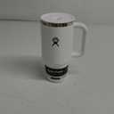 Hydro Flask 32 Oz Travel Tumbler with Handle, Lid and Straw - Insulated Stainless Steel in White