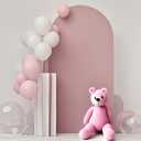 7.2FT Dusty Rose Wedding Arch Cover, Dusty Rose 7.2FT Arch Backdrop Cover,Chiara Covers for Wedding Birthday Party Celebration Decor