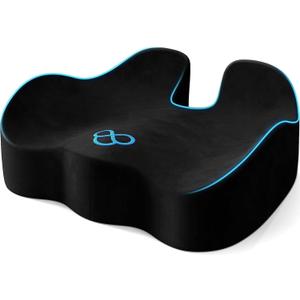 Seat Cushion, Non-Slip Memory Foam Chair Cushion for Taibone, Black/Large
Chair Pillow with Handles for Car Office Chair, Tailbone/Sciatica Easing& Post-Surgery Recovery Chair Cushion
