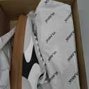 Vilanva Women's Fashion Sneakers Casual Tennis Shoes with Genuine Suede Classic Retro Gum Sole Walking Trendy Footwear (8, White Multi)