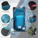 4Monster Hiking Daypack,Water Resistant Lightweight Packable Backpack for Travel Camping Outdoor