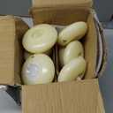 Homemory 24 Pack 3 Flameless Led Floating Candles, 200 Hour Battery Operated Flickering Waterproof Tealights for Cylinder Vases, Centerpieces at Wedding, Party, Pool, Holiday (Ivory Base)