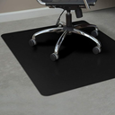 ES Robbins Rectangle Hard Floor Chair Mat, 36-Inch by 48-Inch, Black