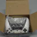 2.4G Wireless Game Controller Set, Dual Gamepad with USB Receiver, White and Black, Classic Game Console Support, 10 Simulator Compatible