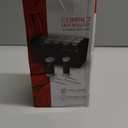 Remington Compact Ceramic Dual Voltage Hot Rollers for Long and Short Hair, Hair Setters, Hair Curlers, 1-1 " Purple/Black, 10 Piece Set