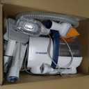 oneisall Dog Grooming Vacuum, Pet Grooming Vacuum with Clipper Nail Grinder, 1.5L Dust Cup Dog deshedding Brush with 7 Tools for Shedding Pet Hair, Home Cleaning(Blue)