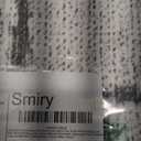 Smiry 8x10 Area Rugs for Living Room, Boho Chic Style Printed Rugs, Low Pile, Non-Shedding, Easy Care, Machine Washable Lightweight Floor Carpets Rugs for Bedroom, Dining Room, Home Office, Green