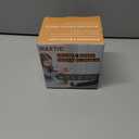 MAXTID Under Door Draft Blocker Black Door Draft Stopper 38" Noise Reducer Breeze Light Cold Air Guard Sound Proof Door Sweep 32" 36" 38" Weather Stripping Door Bottom Seal Insulation Strip Gap Filler