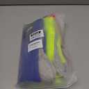 likloks Light Compression Socks (815 mmHg)  Cushioned, Arch Support, Breathable  Sports OvertheCalf Socks Red/Yellow/Blue  3 Pairs, L/XL