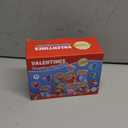 Valentine Day Gifts for Kids, 24 Pack Pop Fidget Heart-Shaped Mini Push Bubble Sensory it Fingertip Keychain Fidget Toys Decompression Valentines Classroom Party Favors Exchange Gifts for Kids