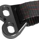 PRO CAKEN Rear Adjustable Rescue Strap Pull Strap Rope for KX KXF KLX RMZ DRZ Dirtbikes Motocross Universal,Black