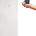 Mountainlodge Sleeping Bag Liner for Warm Weather Seasons with Carry Bag - Protable,Lightweight and Skin-Friendly Sleeping Bag for Camping,Hiking and Backpacking. (Beige with zipper left)