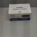 35W Ultrasonic Jewelry Cleaner, 45KHz Retainer Cleaner for Jewelry, 5 Timer & 3 Power Modes, Eyeglasses, Rings, Watch Strap, Dentures - 20oz, 304 Stainless Steel Tank, Quiet <38dB (White)