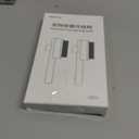 Marchul 2 Pcs Pet Comb Flea Comb Set for Cats Dogs, Cat Grooming Brush with Release Button and Stainless Steel Round Teeth, Self-Cleaning Dog Combs for Removing Pet Hair, Knots & Loose Fur, White