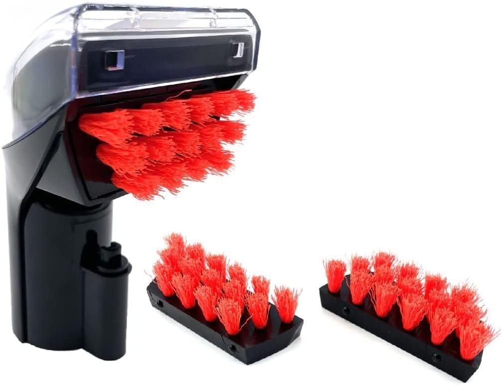 1400B 3in Little Green Machine Brush Replacement parts Compatible For bissell 1400B 3353 3194 2458 3588F 1986 1425 Multi-Purpose Portable Tough Stain Brush Tool Attachments Black 1+2Pack