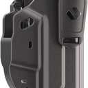 New Passive Retention IWB Holster Orpaz Multi-Purpose IWB/OWB, Left Or Right Holster for Glock 17, 19, 22, 23, 26, 27, 34,39 Concealed Carry