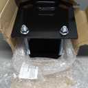 RV Bumper Trailer Hitch Receiver Adapter by puxyblue Compatible for 4" x 4" RV Rear Bumper - 2" Receiver with 3500 LBS Capacity Connect Various Accessories 