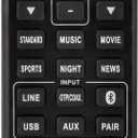 Replace Remote Compatible with Sanyo FWSB415E A FWSB405FS FWSB405F NC302UH NC300UH FWSB426F Soundbar Remote Control, Home Audio Sound Bar System Replace Remote Control