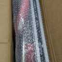 Aluminum Stair Climbing Cart, 600 lbs Capacity Stair Climber Hand Truck Dolly, 2 in 1 Heavy-Duty Trolley Cart with Dual Handles, 6 Wheels & 2 Elastic Ropes for Home Shopping Moving Warehouse