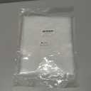 VACVELT Sheer Organza Fabric by The Yard, 60 Inch Wide White Organza Fabric Bolt Bridal Sheer Tulle Fabric, Silk Organza Fabric Roll for Wedding Party Decorations Backdrop Curtain (1 Yard)