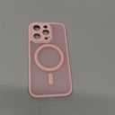 TOCOL Magnetic for iPhone 14 Pro Case, Upgraded Full Camera Protection, Compatible with Magsafe, Drop Protection, Translucent Matte Back Bumper Phone Cover 6.1-Inch (Light Pink)