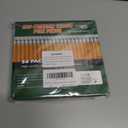Wood-Cased #2 Pencils, Pre-sharpened pencil with Eraser Top, #2 HB Pencils, 50 Count, Yellow