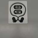 Purity Air Open Ear Headphones - True Air Conduction Wireless Bluetooth Open Ear Earbuds with Dual Mic for iPhone/Android - Secured Long Wearing Comfort, Sports Sweat Resistant (Black/Black)