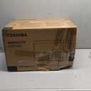 TOSHIBA ML-EM09PA(SS) Small Microwave Oven with 6 Auto Menus, Mute Function & Child Lock, LED Lighting, Perfect for Apartments & Dorms, 0.9 Cu Ft, 10.6 Inch Removable Turntable, 900W, Stainless Steel