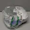 XCGaidt Travel Seat Cushion for Plane, 3D Inflatable Air Cushion with Storage Bag and Pump, 36 Air Cells Airplane Seat Cushion for Long Flights, Tailbone Pain Relief Cushion (Black, 17" x 17")