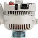 PHILTOP Alternator for Jeep 2001-2006 Wrangler 4.0L (117 Amp),S6,CW,ER/IF,12V,OE# 13876N,13907,56041864AB,56041864AA,90295663,56041565AB,13876,138768,19134404,89037316,MPA13876